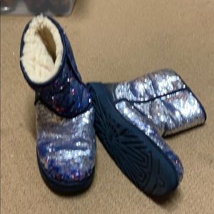 Classic sequined Ugg boots